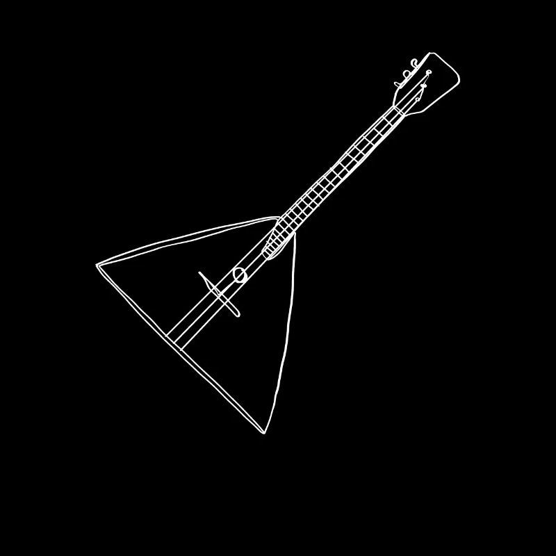 Balalaika Oneline Art - Balalaika Instrument