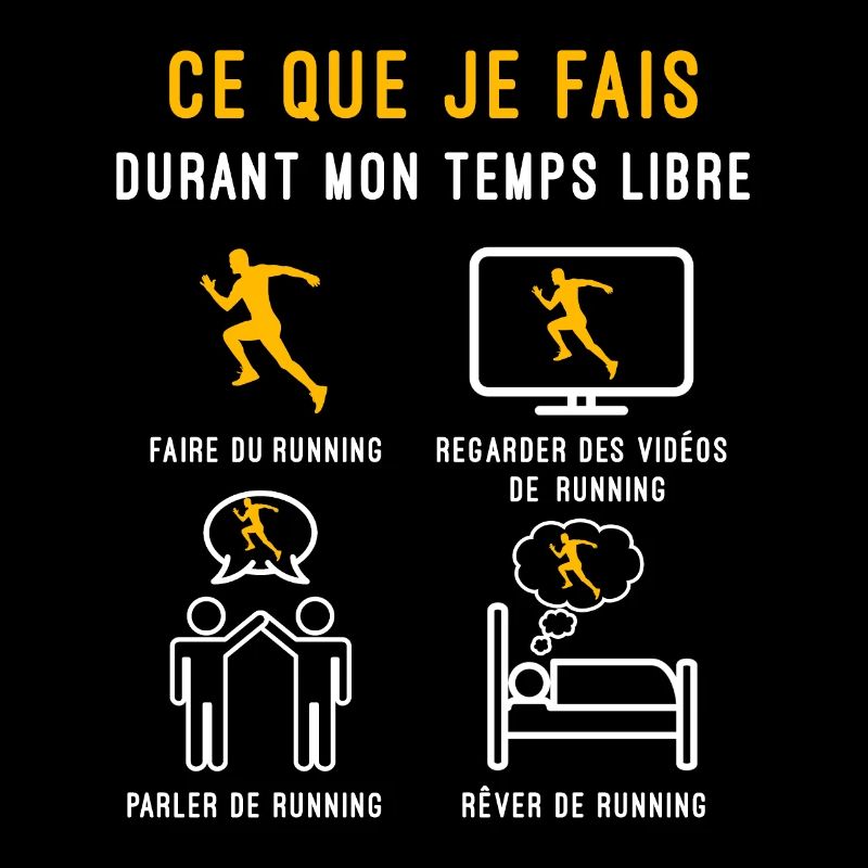 running temps libre cadeau coureur