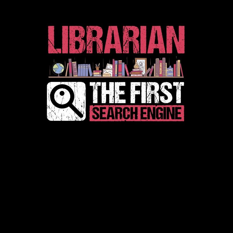 Librarian The First Search Engine Shirt