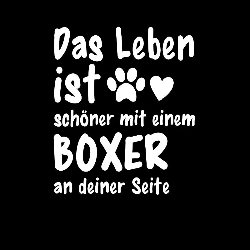 Boxer machen das Leben schöner Lustiges Boxer