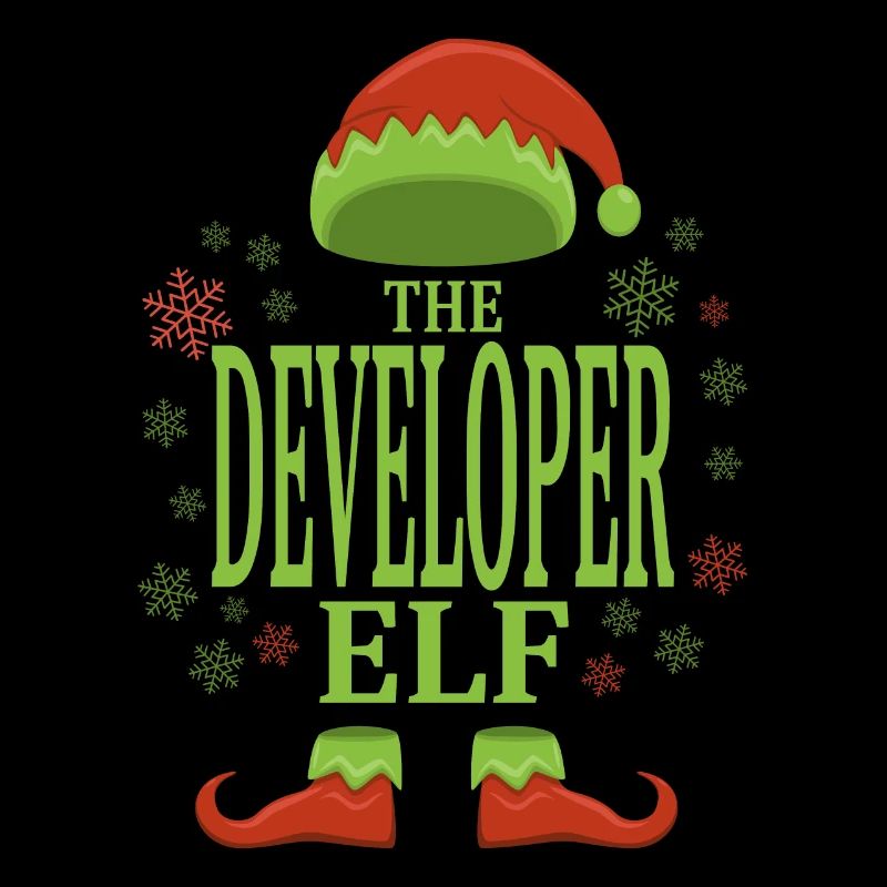 Softwareentwickler Weihnachtself