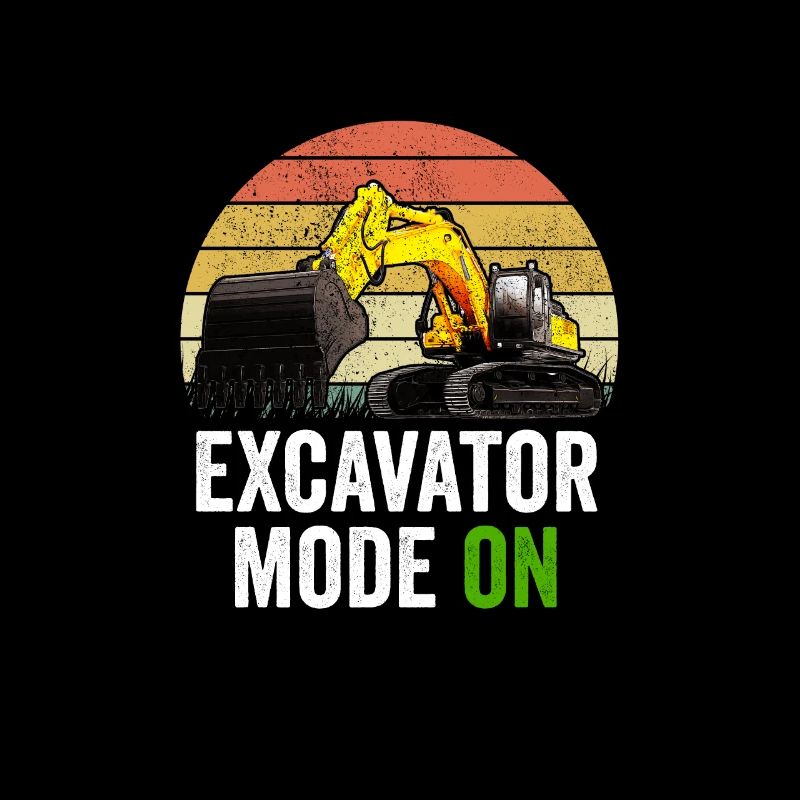 Excavator Excavator Excavator Construction Site Road Construction