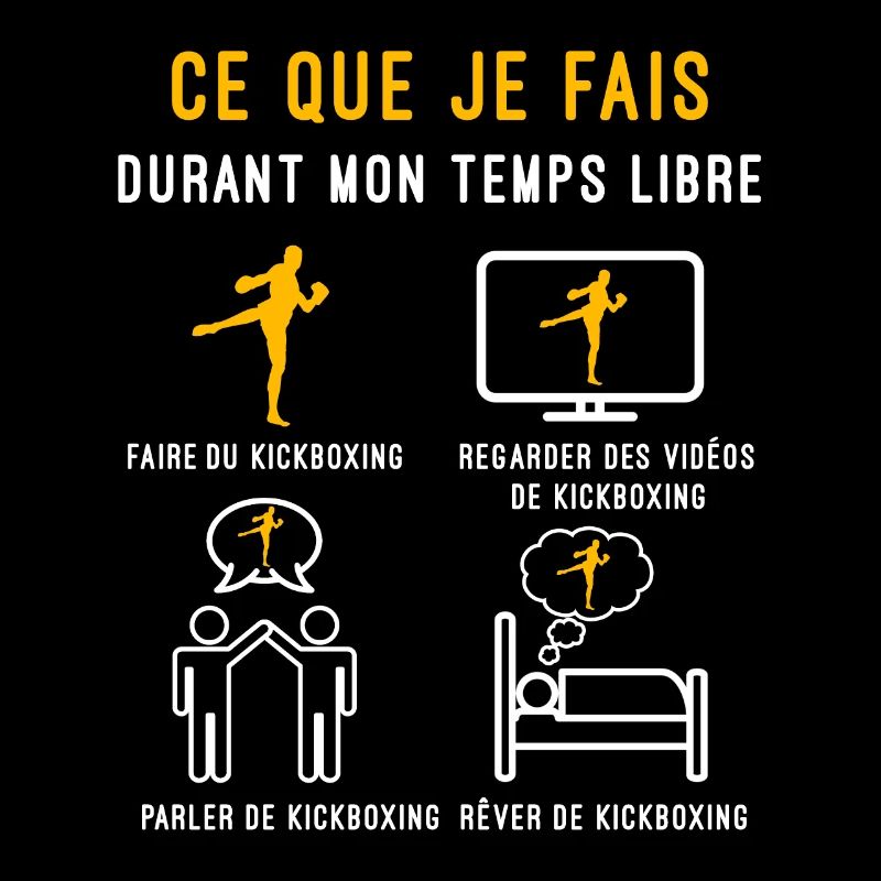 kickboxing temps libre cadeau kickboxer