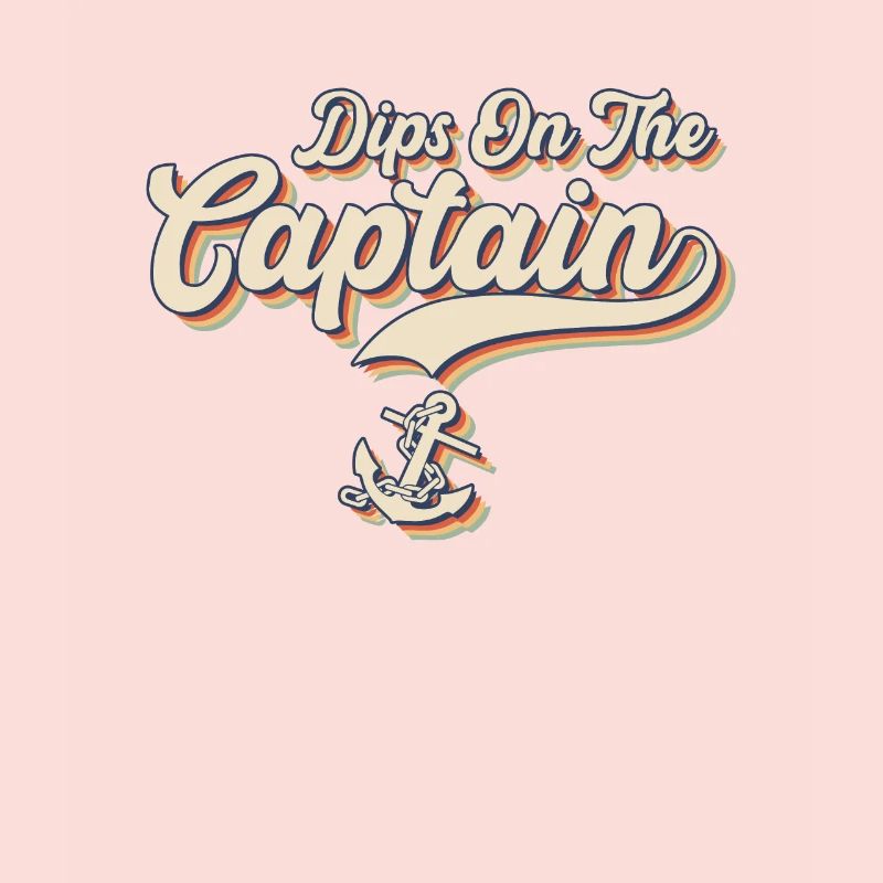 Dips On The Captain Nautical Boat Captain