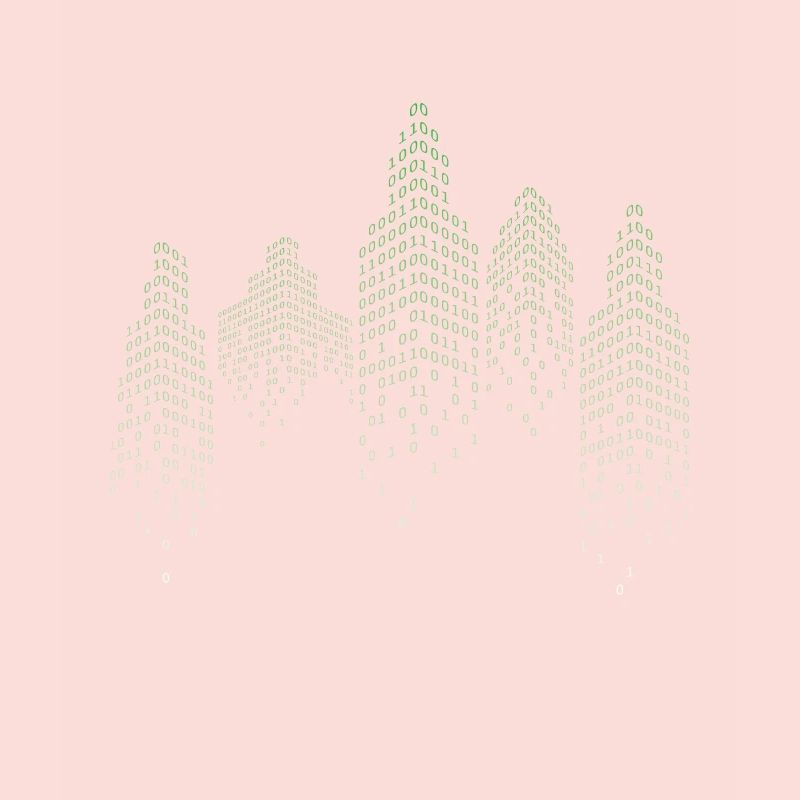 Binary City Informatiker Hack Coder