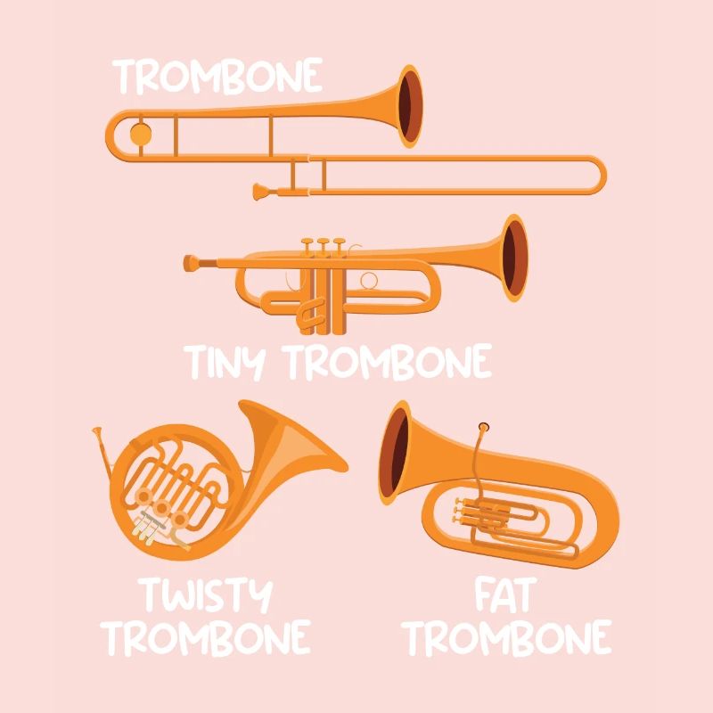 Small Trombone Curvy Trombone Thick Trombone