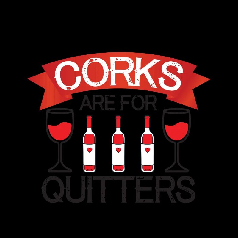 Corks are available for Quitters Wine Night Wine Tasting