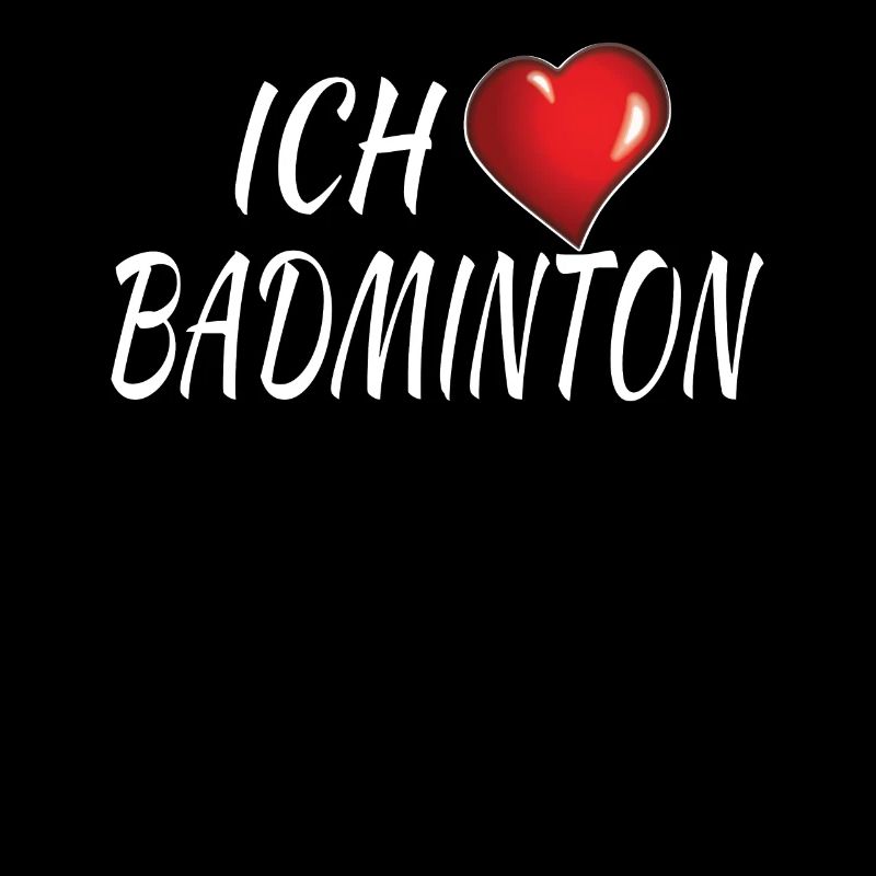 Badminton Spieler Geschenkidee Design