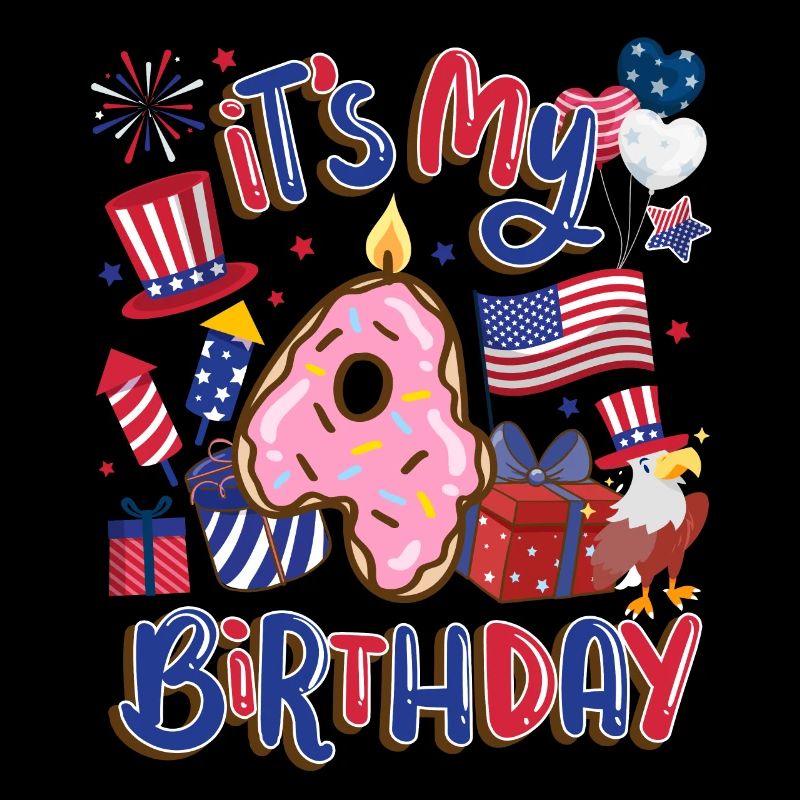 It's my 4th birthday Eagle July 4th