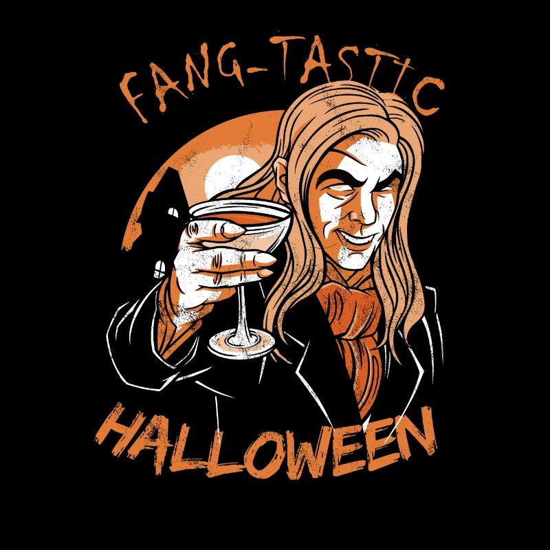 Fangtastic Halloween Vampire Pun Saying