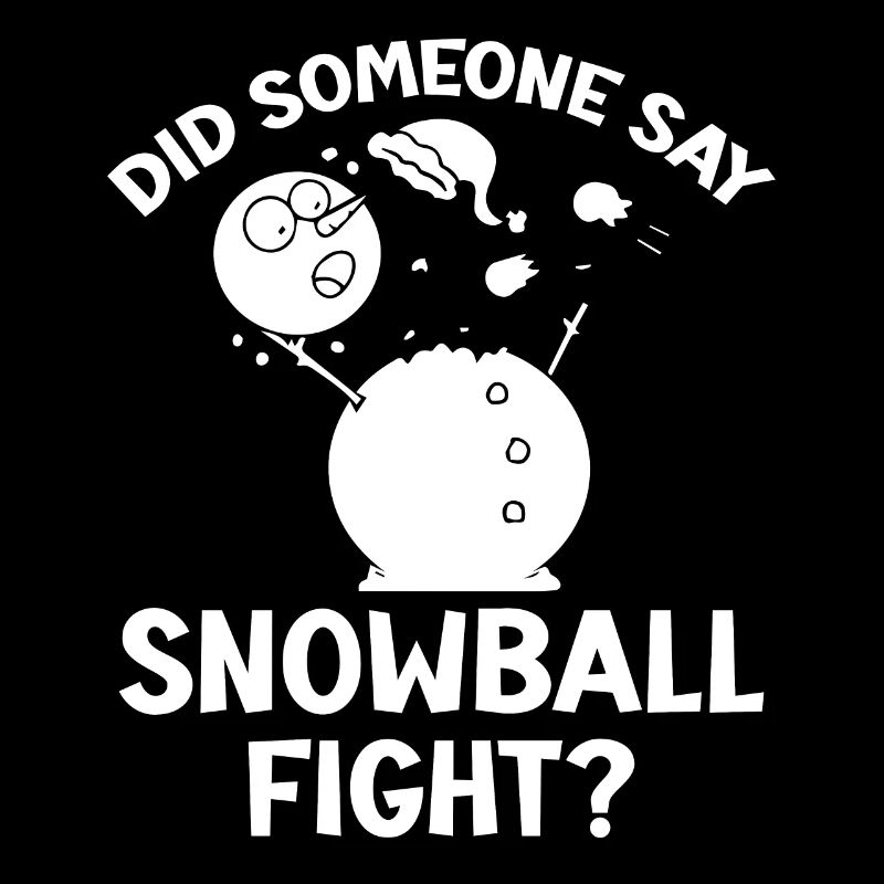 Bataille de boules de neige - Quelqu’un a-t-il dit bataille de boules de neige