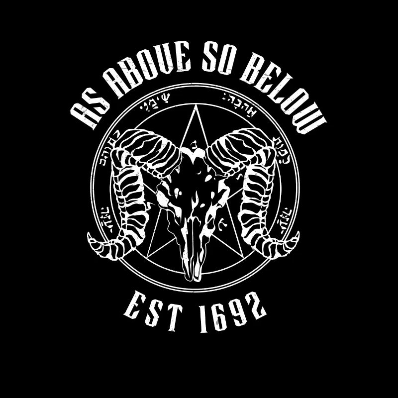 Comme en haut et en dessous du pentacle maléfique