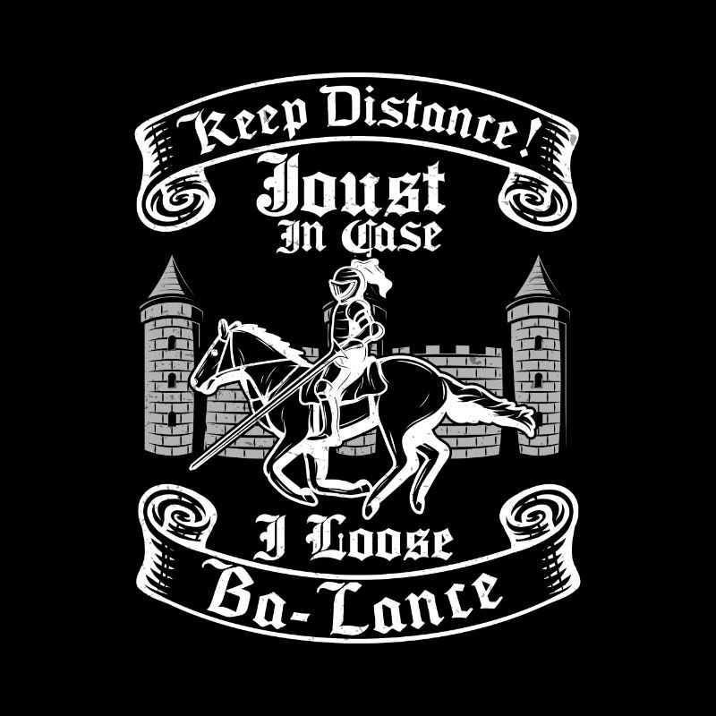 Keep Distance Funny Jousting Lance Buhurt