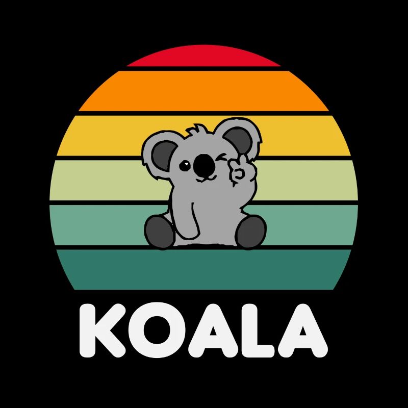 koala vintage retro