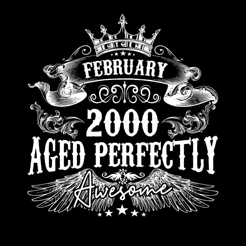 2000 | Februar 2000 Geburtstag Perfekt gealtert