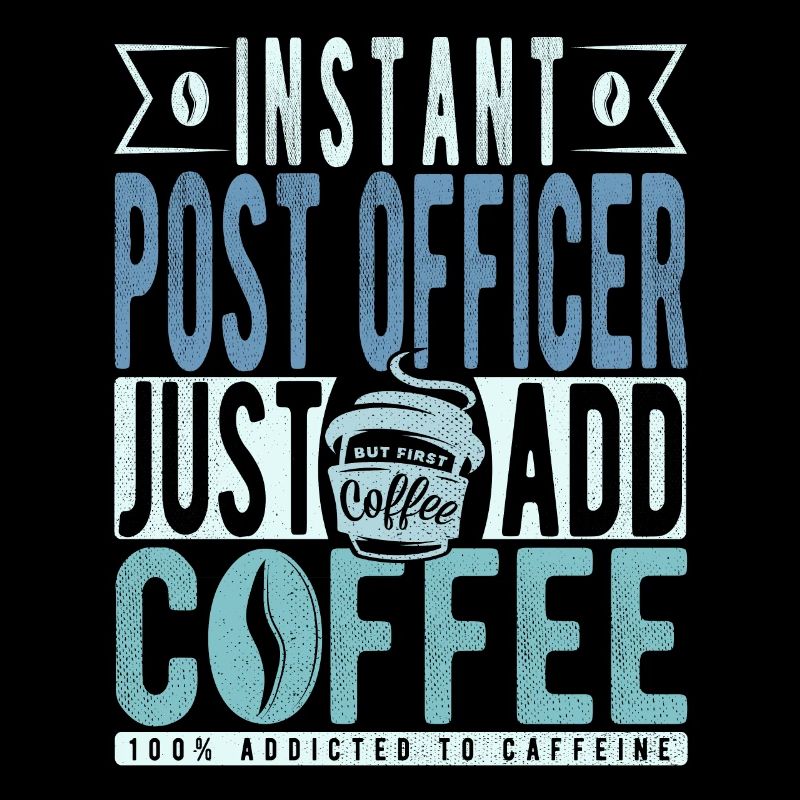 Postman coffee saying