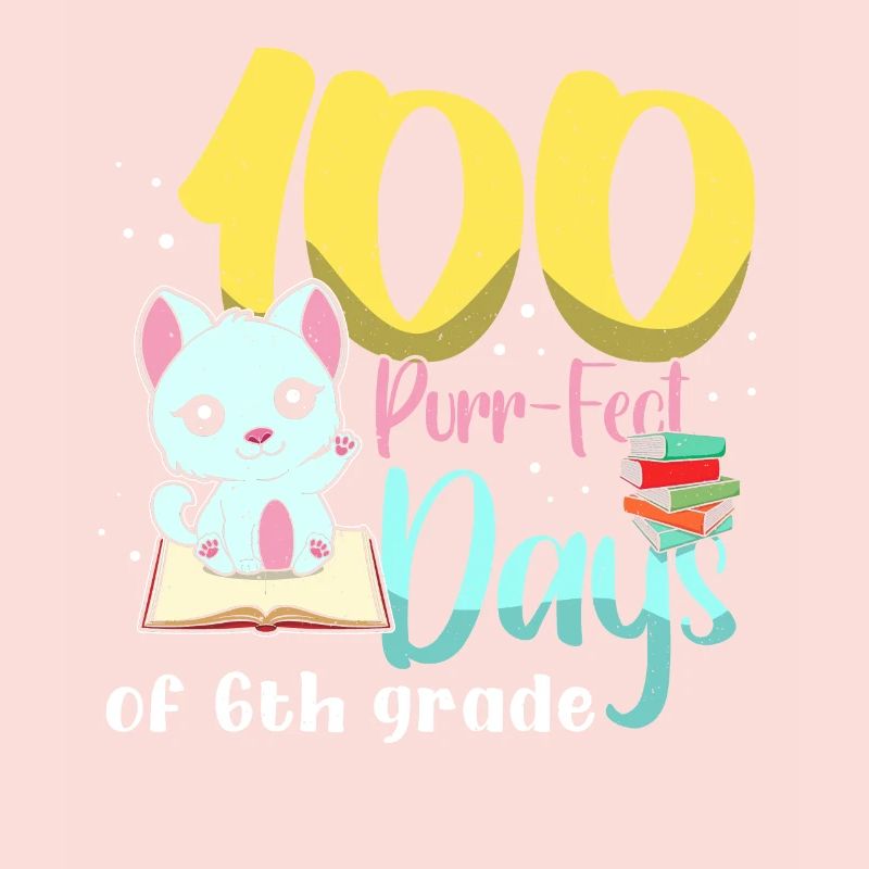 Chat Élève de 6e année 100e jour 100 jours d’école