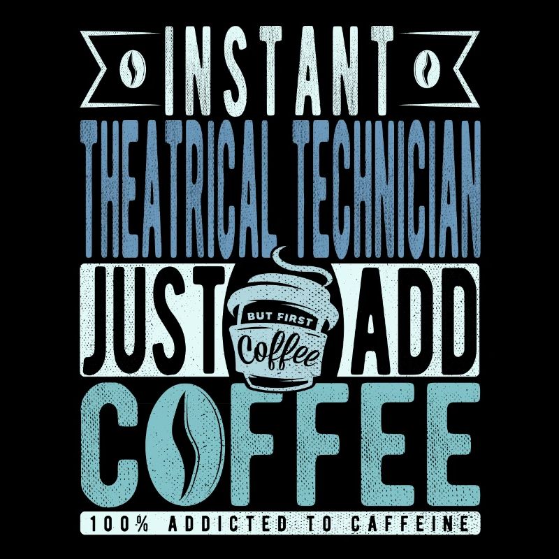 Café de technicien de théâtre
