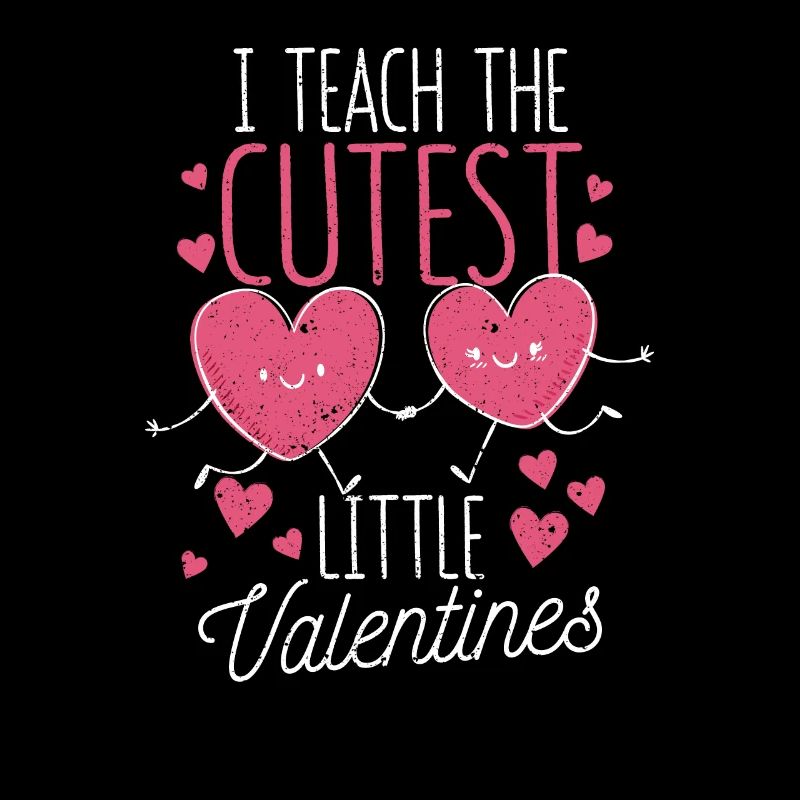 Ich unterrichte die süßeste kleine Valentinstag