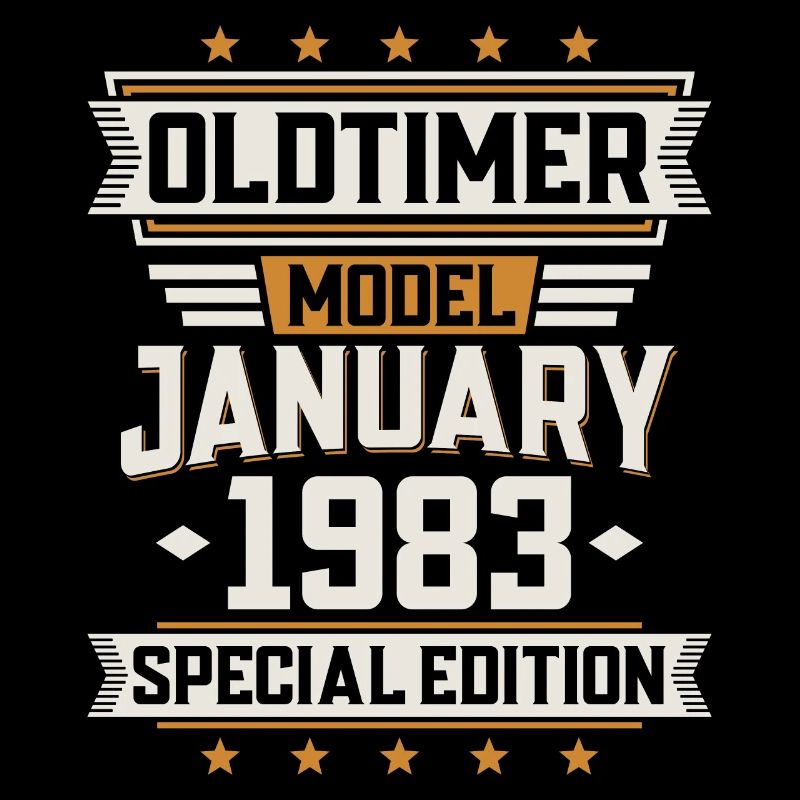Janvier Année 1983 Année de construction Oldtimer Anniversaire