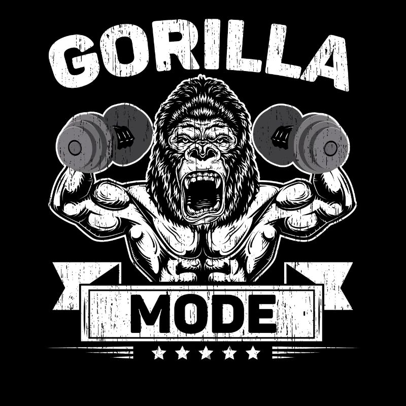 Gorilla Mode Ape Lover Monkey Whisperer Zookeeper