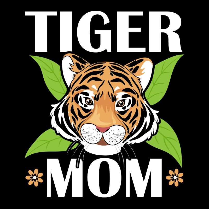 Muttertag der Tiger-Mutter-Tiertier-Tierpflegerin