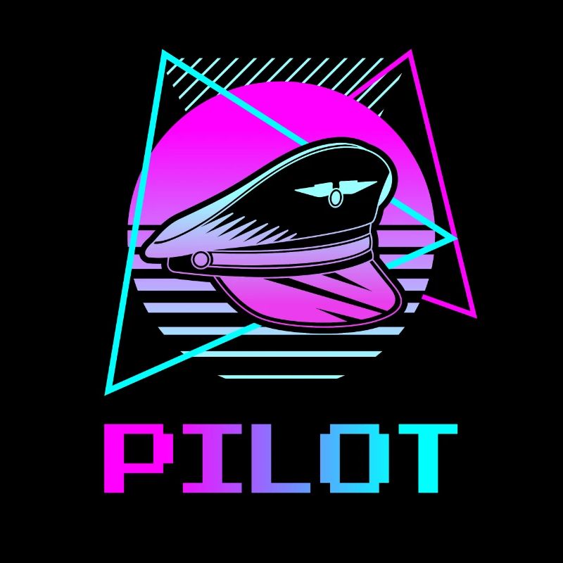 Retro Pilot Aviation Pilots