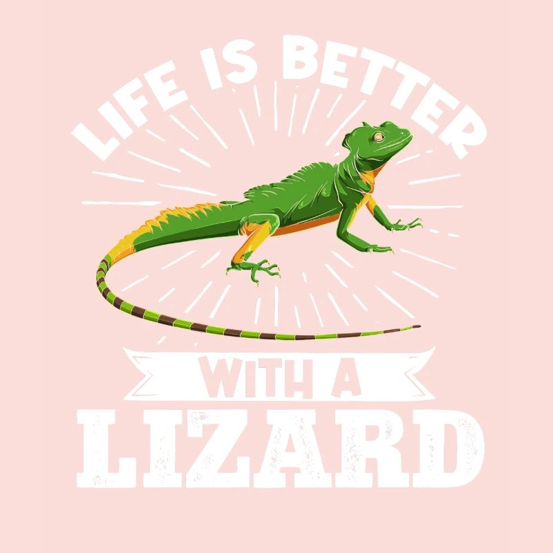 Das Leben ist besser mit Eidechsen Eidechsen Repti