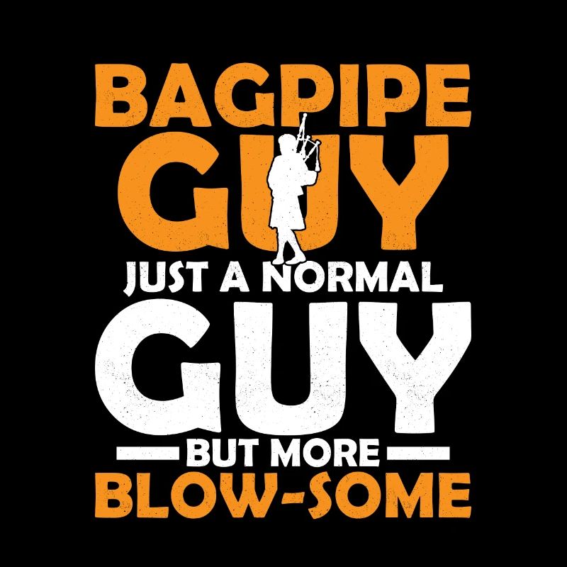 Le gars de la cornemuse juste un gars normal mais plus de souffle B