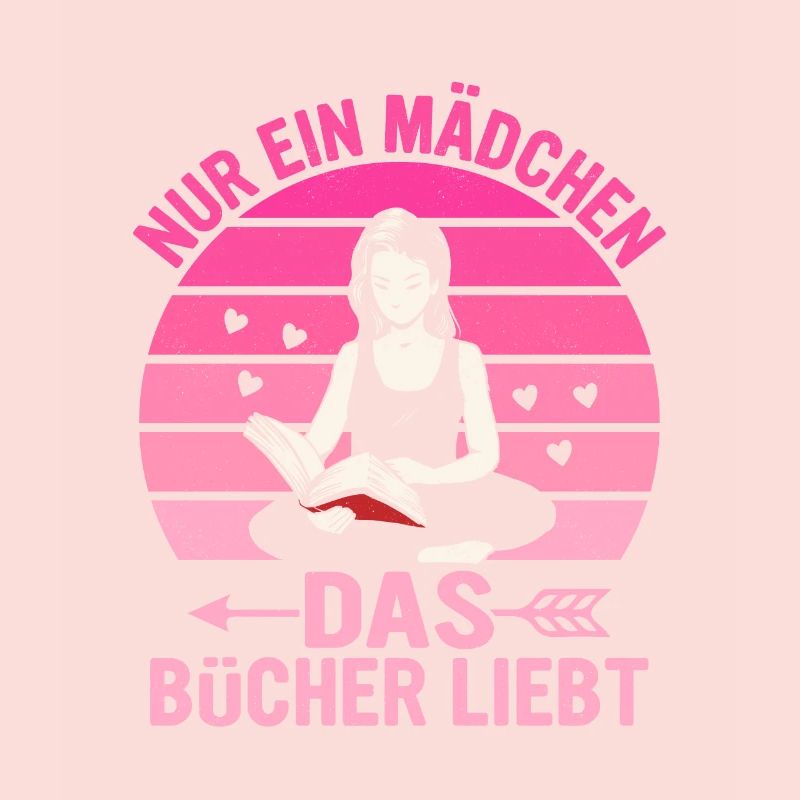 Nur ein Mädchen, das Bücher liebt Buch Lesen