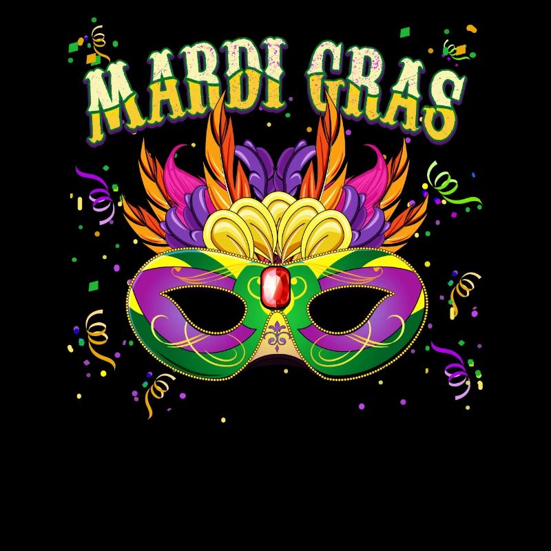 Mardi Gras - Einfaches Mardi Gras Kostüm