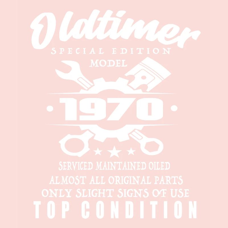 Oldtimer Special Edition Modell 1970 Geburtstag