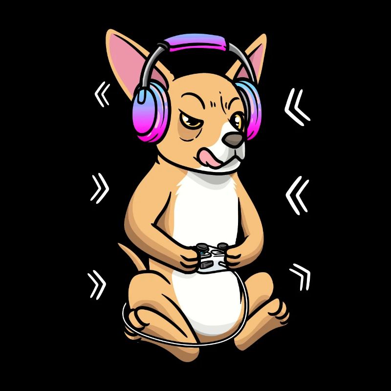Chiweenie Dog Video Game Gaming