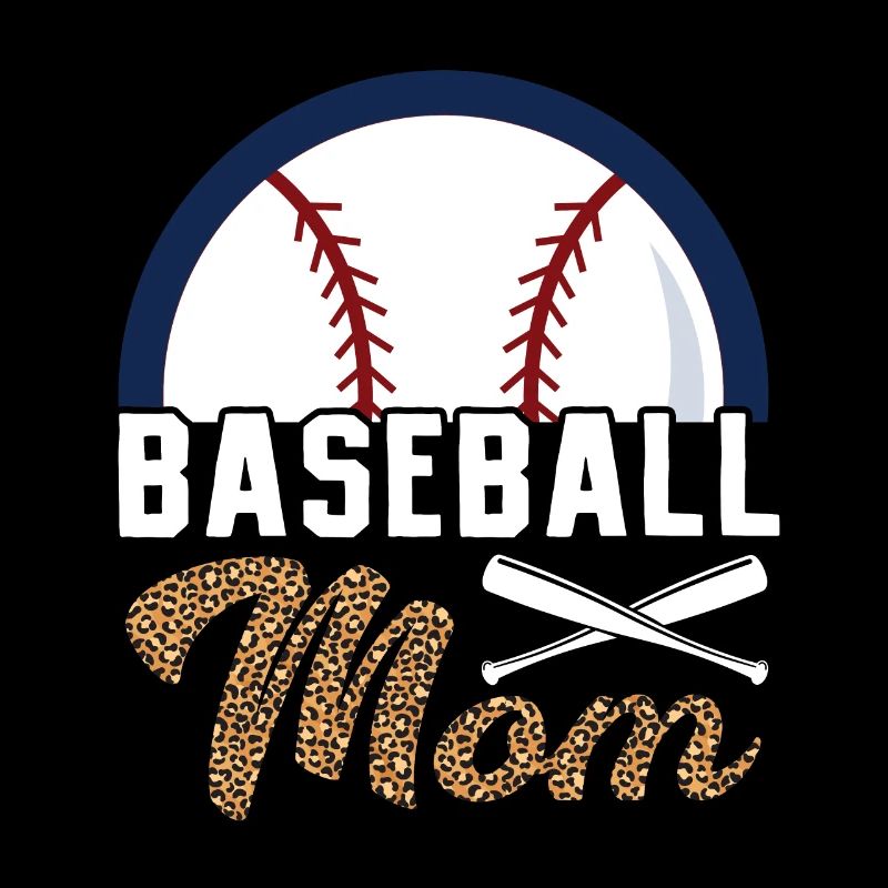 Baseball Mom Mutter Baseballspieler Muttertag