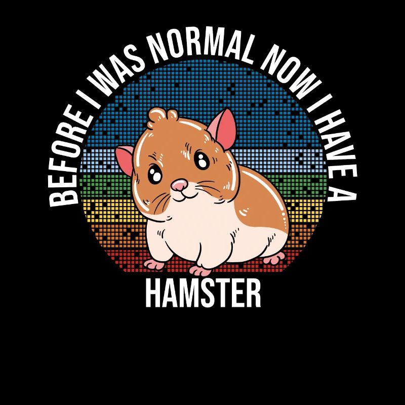 Je préfère être avec mon hamster