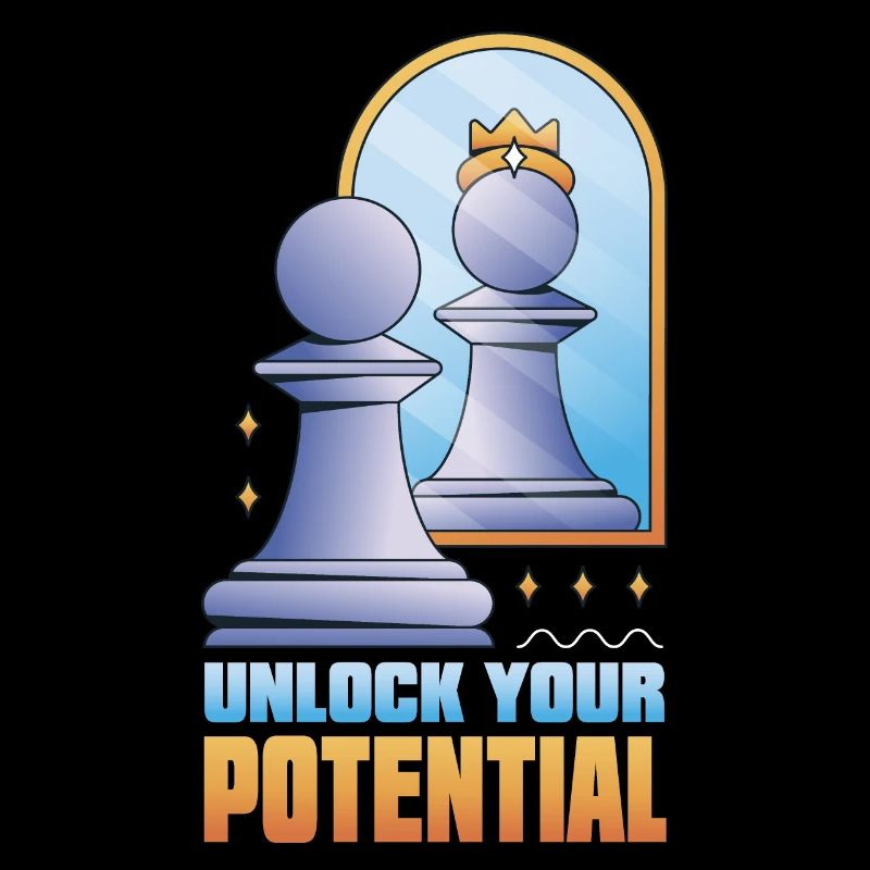 Unlock Your Potential Funny Chess Player