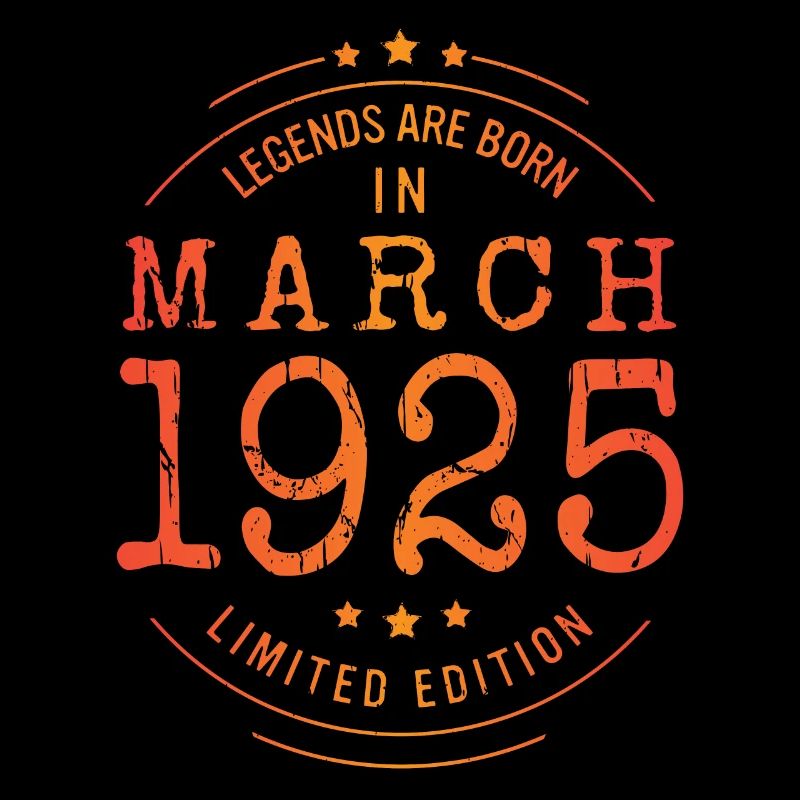 Anniversaire Mars 1925 Edition Limitée Millésime