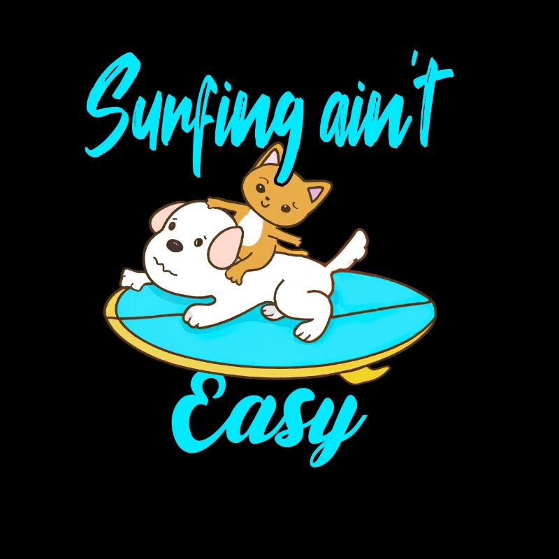 Le surf n’est pas facile