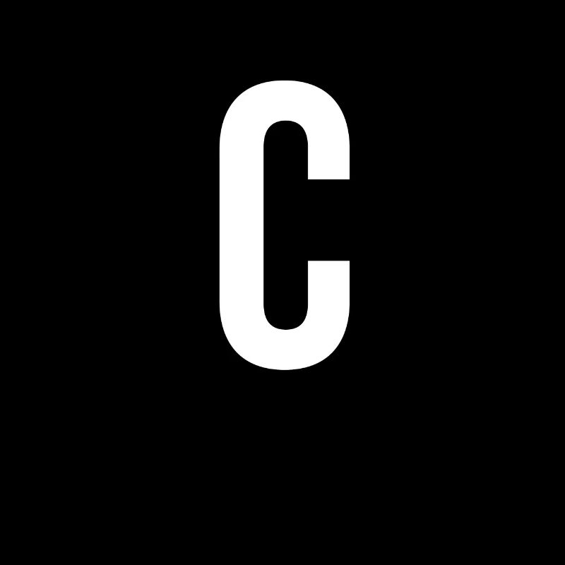 C Lettre Chiffre Symbole Alphabet Initiale