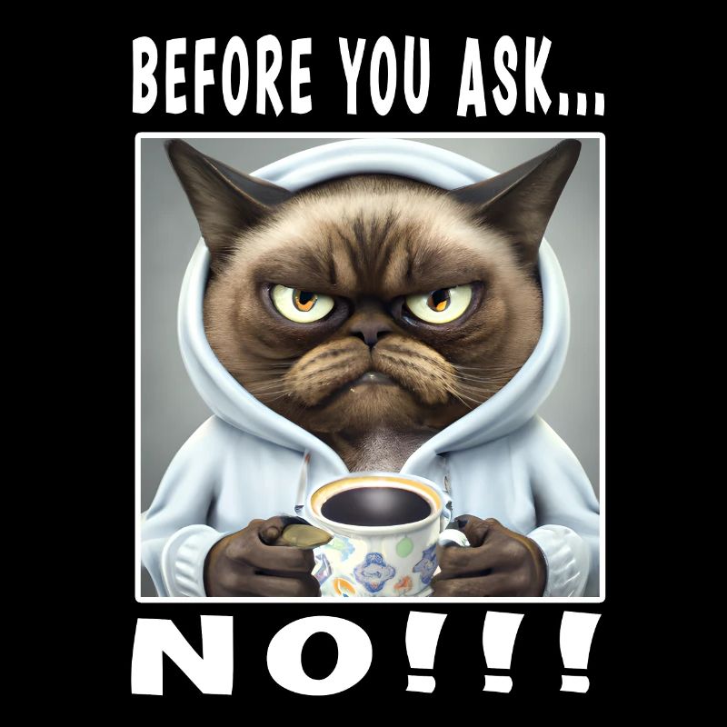 Before you ask no