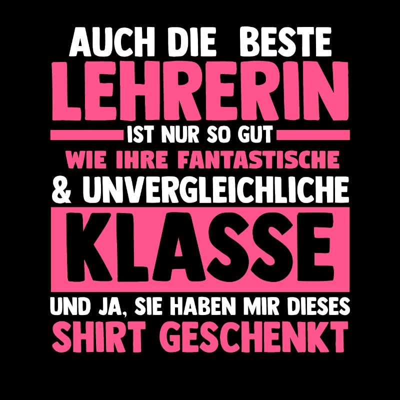 Lehrerin Beruf Schullehrerin Geschenk