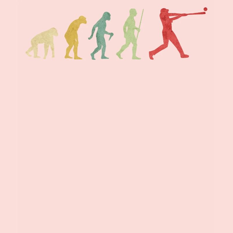 Baseball Player homerun hit Evolution