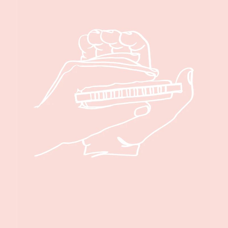 Harmonica Oneline Art - Joueur d’harmonica