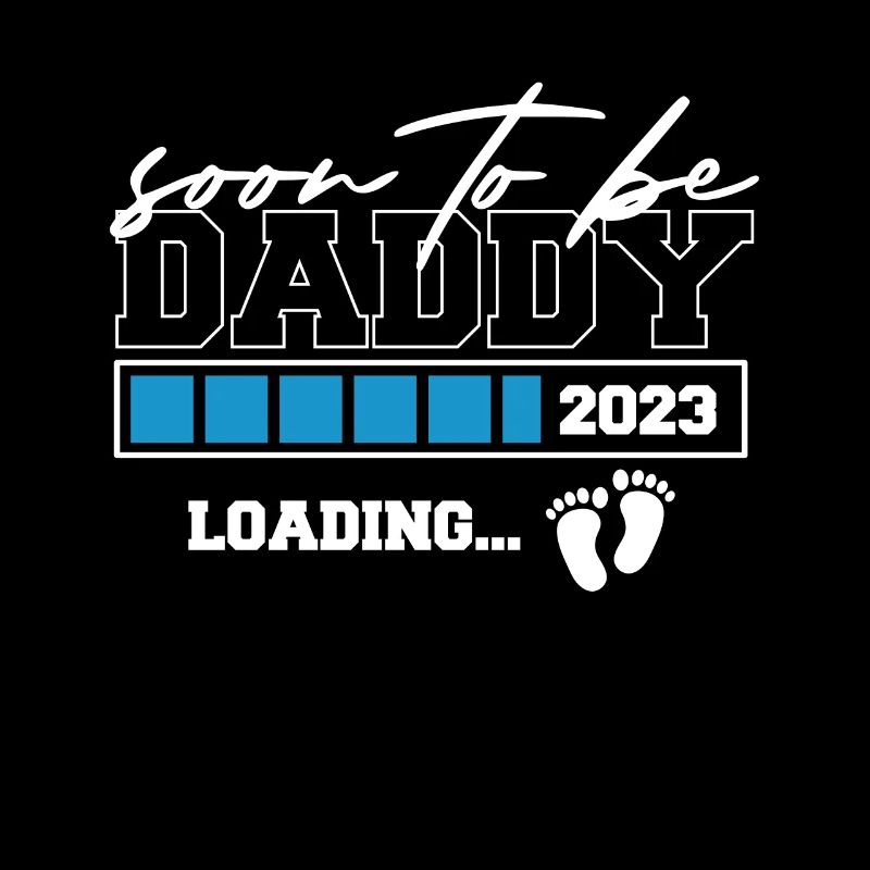 Soon To Be Daddy 2023 Loading Shirt