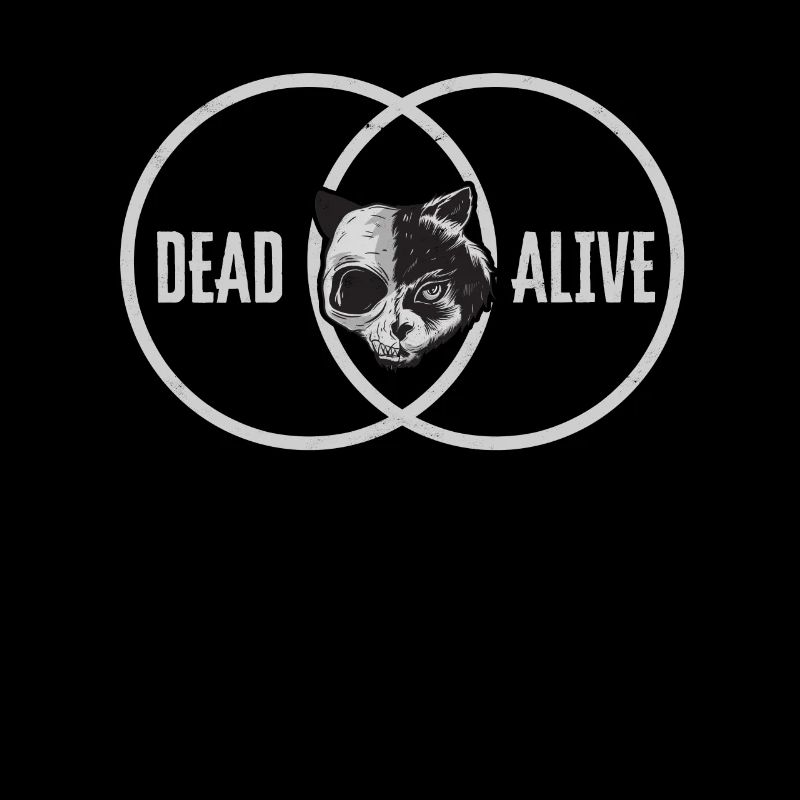 Alive Dead Schrodinger's Cat Quantum Physics