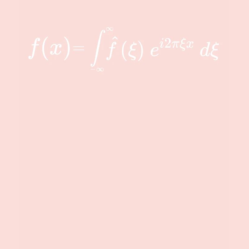 Fourier Transform Formula Engineering Physics