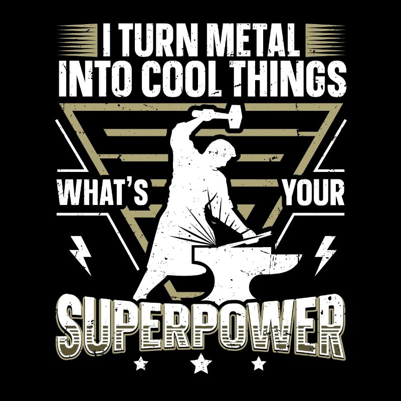 Je transforme le métal en choses cool Anvil Blacksmith