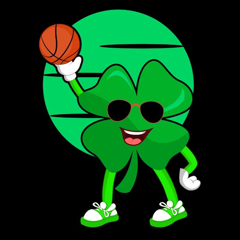 Basketball Player St. Patrick's Day Irish Pride