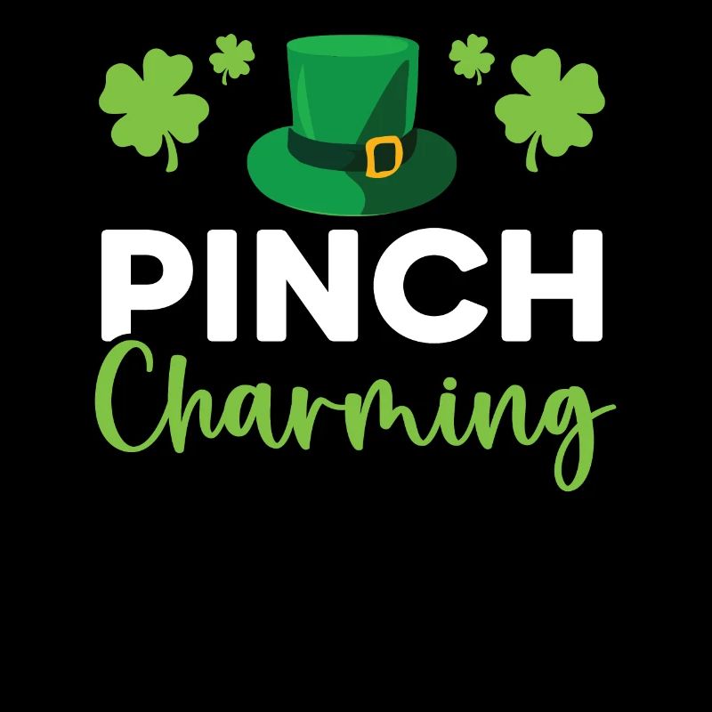 Pinch Charming Shamrock St. Patricks Day Irish