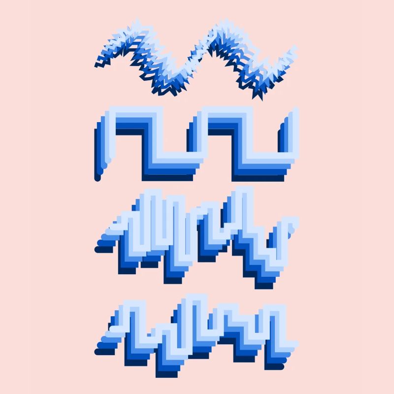 Synthesizer Synth Wavefroms